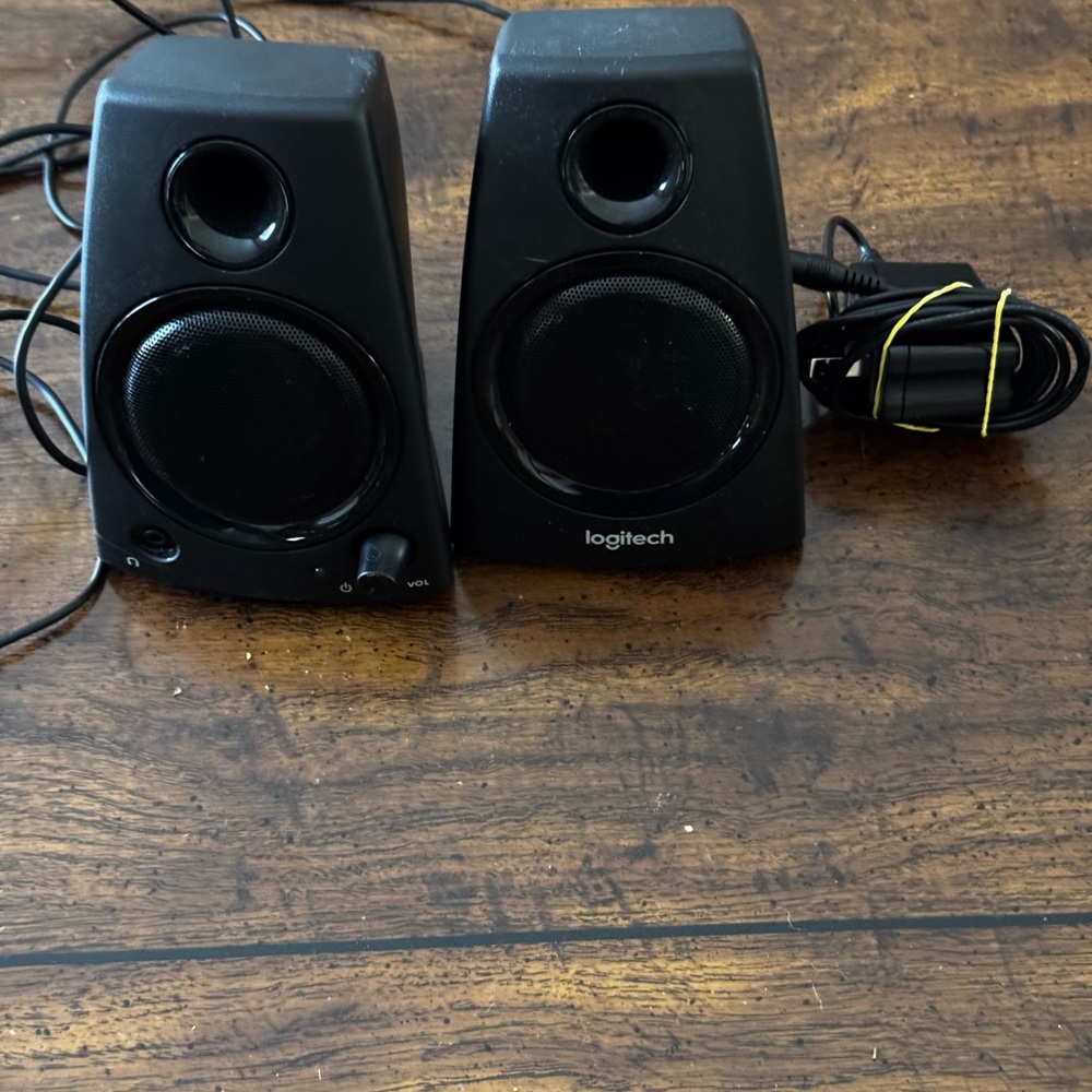 Logitech Black Computer Speakers